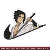 Sasuke saga nike embroidery design, Naruto embroidery, Anime design, Embroidery shirt, Embroidery file, Digital download.jpg