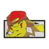 Pikachu wear a hat embroidery design, Pokemon embroidery, embroidery file, anime design, anime shirt, Digital download.jpg