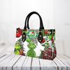 Grinch Leather Handbag,Grinch Christmas Handbag,Grinch Lover's Handbag,Custom Leather Bag, Woman Handbag, Custom Leather Bag, Shopping Bag - 3.jpg