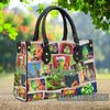 Personalized The Grinch Art Collection Handbag, The Grinch Handbag, Grinch Leatherr Handbag, Shoulder Handbag, Gift For Grinch Fans - 2.jpg