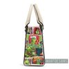 Personalized The Grinch Art Collection Handbag, The Grinch Handbag, Grinch Leatherr Handbag, Shoulder Handbag, Gift For Grinch Fans - 3.jpg