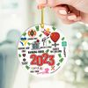 2023 Christmas Ornaments, Major Events Ornament, Year to Remember Ornament, Commemorative Ornament, Christmas Decor, Gift for Friends Family - 2.jpg