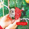 My First Christmas Dog Photo Ornament, Photo Frame Personalized Puppy's 1st Xmas Tree Ornaments Gifts for Dog Lovers, New Dog Ornament Gift - 3.jpg