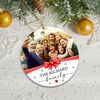 Personalized Family Christmas Ornament with Photo, Custom Picture Name Family Ornament Gift for Christmas 2023, Upload Any Photo - 1.jpg