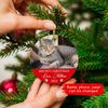 Picture Meowy Christmas Ornament, Personalized Photo Pet Cat Ornaments Gift for Cat Mom Cat Dad Cat Lovers, Cat Picture Frame Ornament - 5.jpg