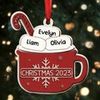 Sugar Cocoa Marshmallows Custom Kids names Christmas 2023 Ornament Personalized Gift Special Christmas 2023 Custom Family Member Names - 2.jpg