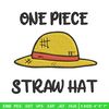 Luffy hat embroidery design, One piece embroidery, Anime design, Embroidery file, Embroidery shirt, Digital download.jpg