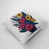 flowers cross stitch pattern pillow