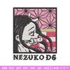 Nezuko ds embroidery design, Nezuko embroidery, Embroidery shirt, Embroidery file, Anime design, Digital download.jpg