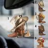 Personalized Boots And Hat Cowboy Car Ornament, Cowboy Cowgirl Christmas Car Decor Cowboy Gift Cowgirl Gift - 1.jpg
