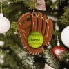 Personalized Softball Glove Ornament, Softball Glove Ornament, Christmas Ornament For Softball Lovers, Softball Custom Name Ornament - 1.jpg