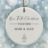 Our First Christmas Together Ornament, First Christmas in Home, New Home Gift For Christmas , New House Ornament Gift, Couple Ornament Gift - 3.jpg