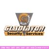 Gladiator Security Logo embroidery design, Gladiator Security embroidery, Embroidery file, logo design, Instant download.jpg
