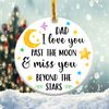 I Love You Pass The Moon Dad  Ornament Png, Round Christmas Ornament, PNG Instant Download, Xmas Ornament Sublimation Designs Downloads - 2.jpg