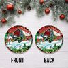 Small Town Christmas Ornament Png, Round Christmas Ornament, PNG Instant Download, Xmas Ornament Sublimation Designs Downloads - 2.jpg