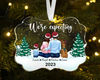 Custom Expecting Family Ornament, Expecting Parents Ornament, Christmas Keepsake, Family With Pet Ornament, Custom Dog Ornament 2022 - 2.jpg