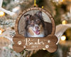 Dog Photo Ornament, Dog Memorial Gift, Loss of Pet, Pet Memorial Ornament, Dog Memorial Ornament, Pet Portrait Ornament, Christmas Gift - 2.jpg