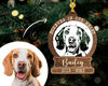 Dog Memorial Ornament, Custom Dog Photo Ornament, Pet Memorial Ornament, Custom Dog Christmas Ornament, Cat Memorial, Photo Ornament - 6.jpg