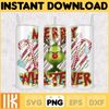 Christmas Tumbler Sublimation Designs, 20oz Skinny Tumbler Wrap, Cartoon Funny Christmas Design Tumbler PNG Digital (54).jpg