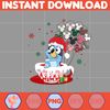 Christmas Family Shirt Design Png, Blue Dog Family Png, Christmas Cartoon Png, Design Files for Sublimation, Digital File (7).jpg