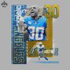 ML82-Austin Ekeler Football Paper Poster Chargers 2 PNG Download.jpg