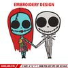 Doll couple embroidery design, Skeleton embroidery, Embroidery file, Embroidery shirt, Emb design, Digital download.jpg