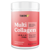 Multi Collagen I,II,III,V,IX types & Vitamins Strawberry Margarita 240g / 0.53lb