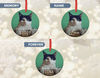 Cat Memorial Ornament, Custom Cat Photo Ornament, Cat Loss Christmas Ornament, Personalized Pet Memorial Ornament, (OR-55) - 2.jpg