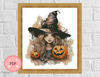 Halloween Witch And Pumpkins5.jpg