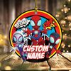 Spiderman Ghost Spider Gwen Stacy Christmas Ornament, Custom Baby First Christmas Gift, Personalized Spidey and His Amazing Friends Ornament - 1.jpg