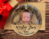 Custom Baby First Christmas Ornament, Personalized Baby Photo Ornament, New Baby Gift, Baby 1st Christmas Ornament, Xmas Family Keepsake - 2.jpg