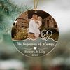 Personalized Engaged Ornament, Engaged Christmas Ornament, Personalized Wedding Photo Ornament, Engagement Gift For Couple, Wedding Gift - 5.jpg