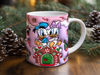 Donald Kids On Candy House 3D Inflated Christmas Mug Wrap, Cartoon Christmas 11oz 15oz Mug Design PNG, 90s Cute 3D Puff 20oz Mug Wrap Gift - 3.jpg