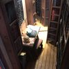 Library-book-nook-bookshelf-insert-diorama-Booknook-fully-assembled-Miniature-with-raven-and-scull-Shelf-insert-gothic-book-shelf-decor-3.JPG