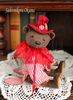 33 Handmade Artist-Collectible Teddy Bear-OOAK-Vintage-Victorian Style-Stuffed-Antique-bears animal-toys bear-plushinnes toy-decor baby-shower toys.jpg