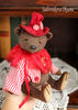 34 Handmade Artist-Collectible Teddy Bear-OOAK-Vintage-Victorian Style-Stuffed-Antique-bears animal-toys bear-plushinnes toy-decor baby-shower toys.jpg