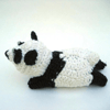 Souvenir toy Panda_amigurumi panda_handmade_panda a pendant on a bag_panda a suspension on the car mirror_kids toy.jpg