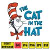 Dr Seuss Svg Layered Item, Dr. Seuss Quotes Cat In The Hat Svg Clipart, Cricut, Digital Vector Cut File, Cat And The Hat (45).jpg
