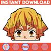 Anime Peeking Premium Graphic Design, Cute , Cool, Anime PNG, Print on Demand, Stickers, Anime Peeker (34).jpg