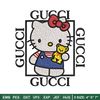 Hello kitty Gucci Embroidery design, Hello kitty Embroidery, cartoon design, Embroidery File, Instant download..jpg