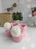 Knitted-toy-rattle-and-booties-2