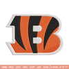 Cincinnati Bengals logo Embroidery, NFL Embroidery, Sport embroidery, Logo Embroidery, NFL Embroidery design.jpg