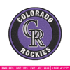Colorado Rockies Logo embroidery design, logo sport embroidery, logo shirt, baseball embroidery, MLB embroidery.jpg