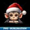 CQ-20231103-6454_Christmas Peeking Baby Monkey 2120.jpg
