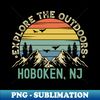 PK-20231105-6656_Hoboken New Jersey - Explore The Outdoors - Hoboken NJ Colorful Vintage Sunset 3642.jpg
