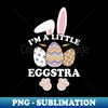 TQ-20231105-7393_Im A Little Eggstra Funny Easter Bunny Cute Kids Toddler Gift Idea 7346.jpg