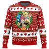 A Christmas Tail Fairy Tail All Over Print Ugly Hoodie Zip 3D Hoodie 3D Ugly Christmas Sweater 3D Fleece Hoodie