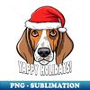 DJ-20231107-2614_Coonhound Christmas Gift Yappy Holidays Santa Dog 4968.jpg