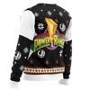 Mighty Morphin Power Rangers Black All Over Print Ugly Hoodie Zip 3D Hoodie 3D Ugly Christmas Sweater 3D Fleece Hoodie