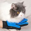 Cat Grooming Glove Brush, Pet Hair Remover Tool, Reusable Dog Hair Fur Remover for Carpet